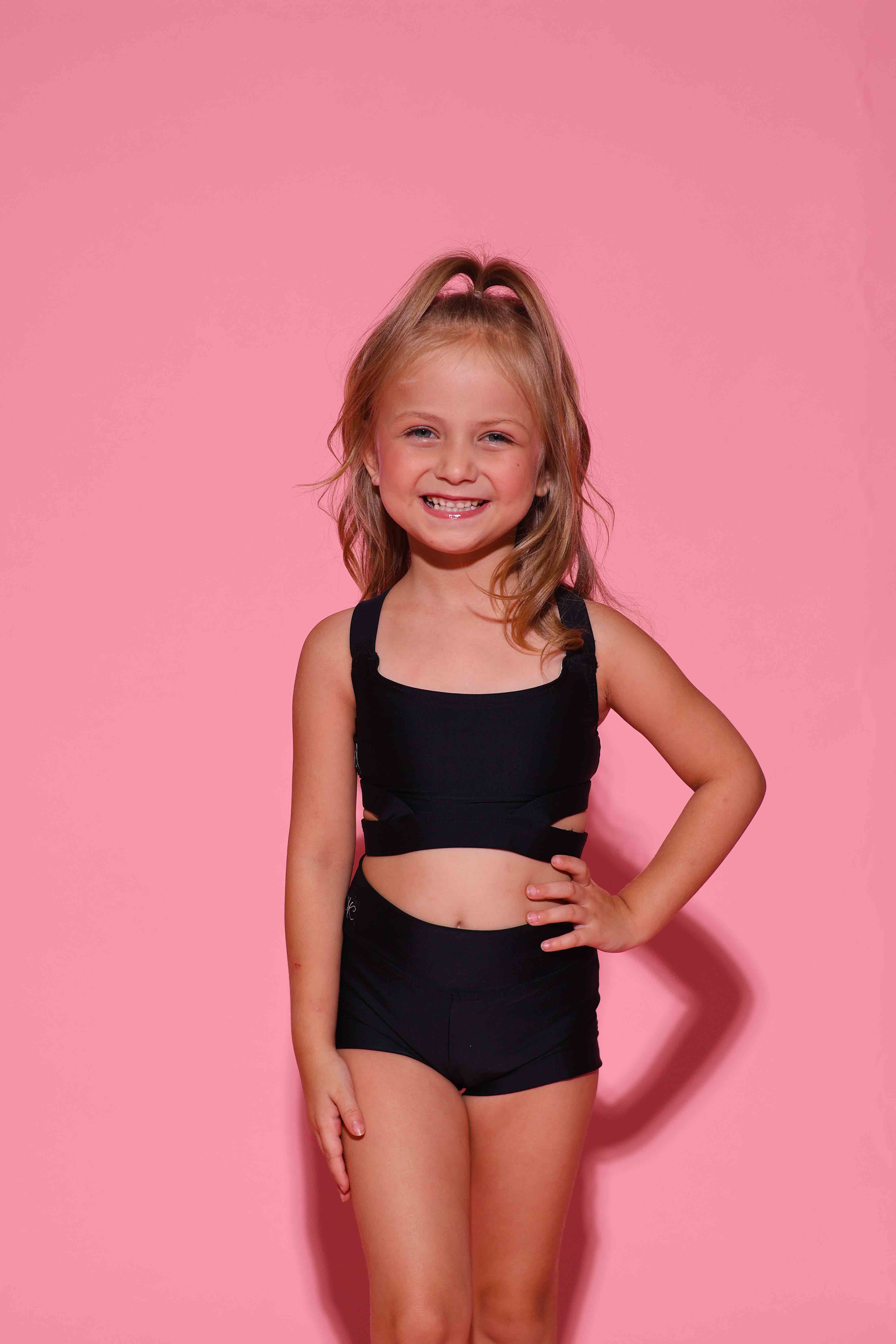 Side Hustle Celebrity Short - Black - Ready To Ship