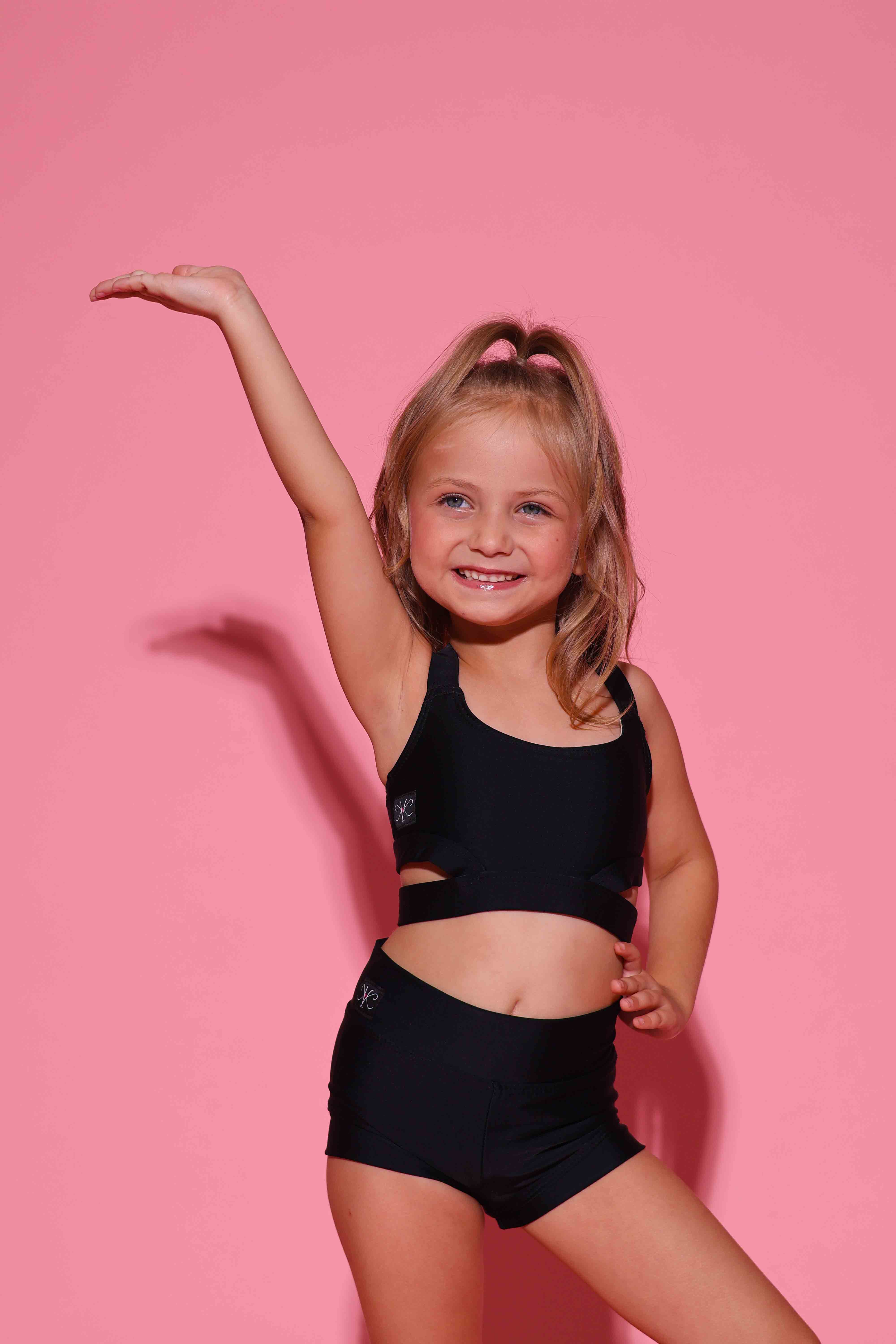 Side Hustle Bra Top - Black - Ready To Ship