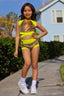 Criss Cross VIP Brief - Neon Yellow Viper - Ready to Ship - Final Sale