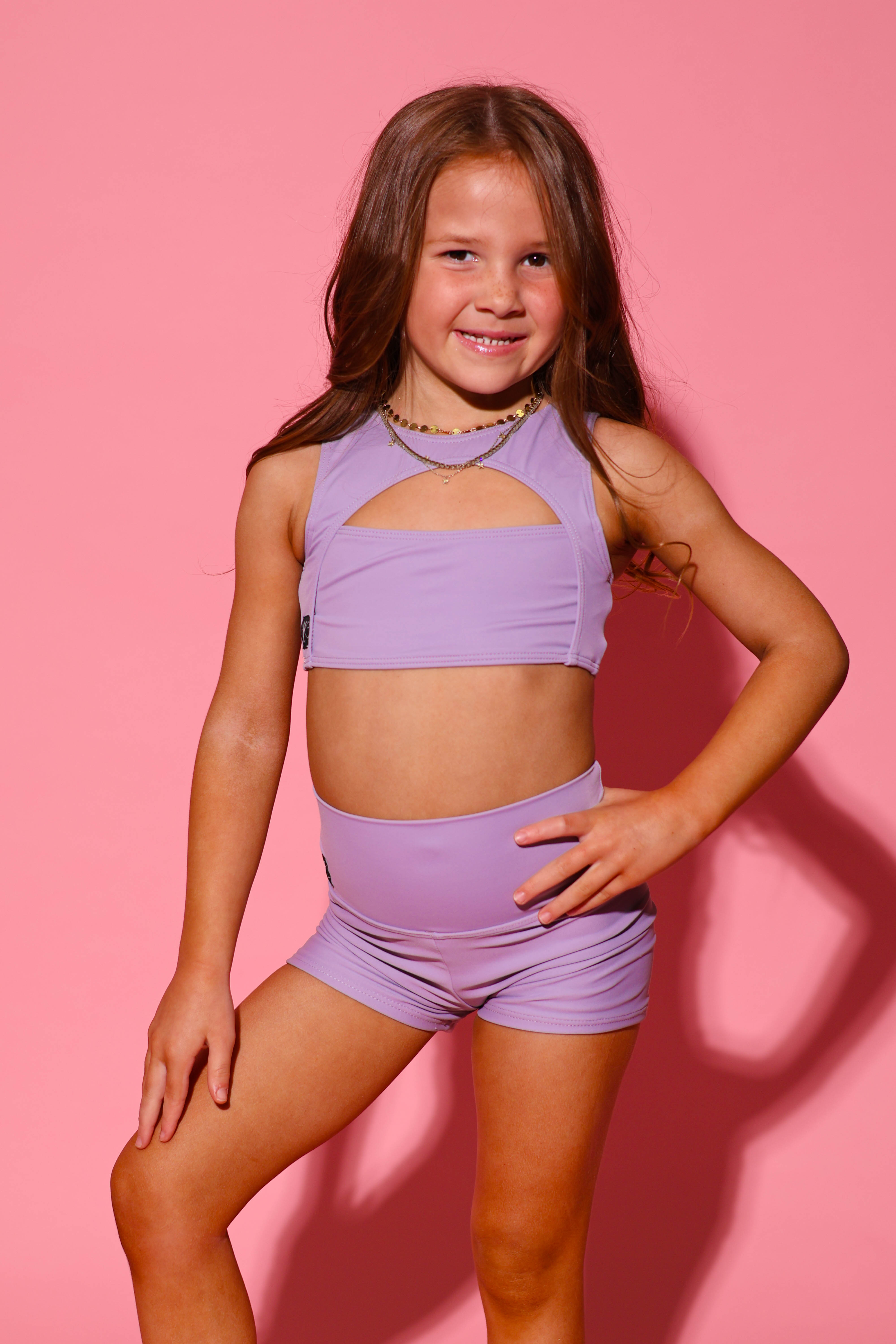 Anikka Short - Light Mauve - Ready to Ship