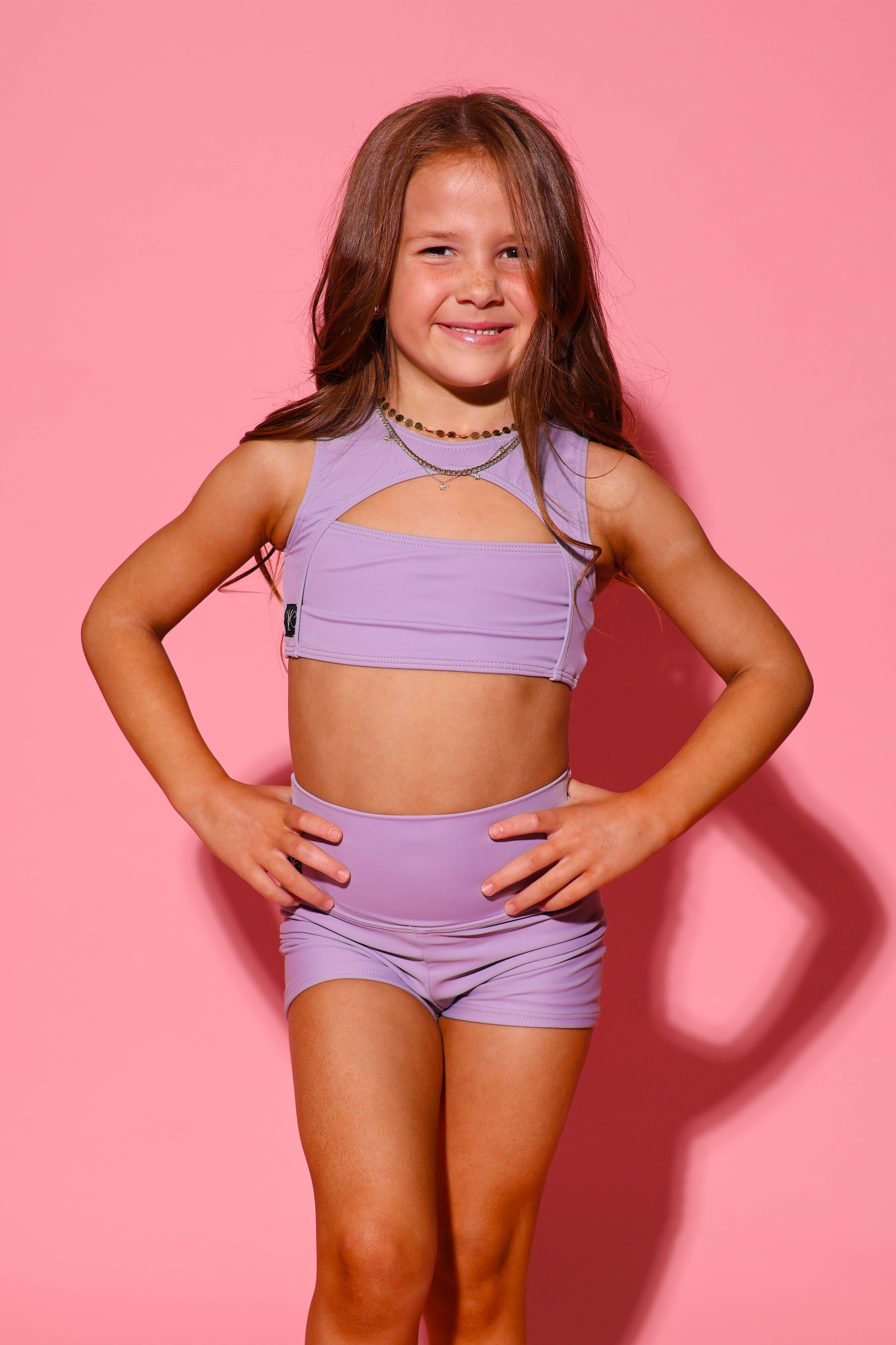 Anikka Short - Light Mauve - Ready to Ship