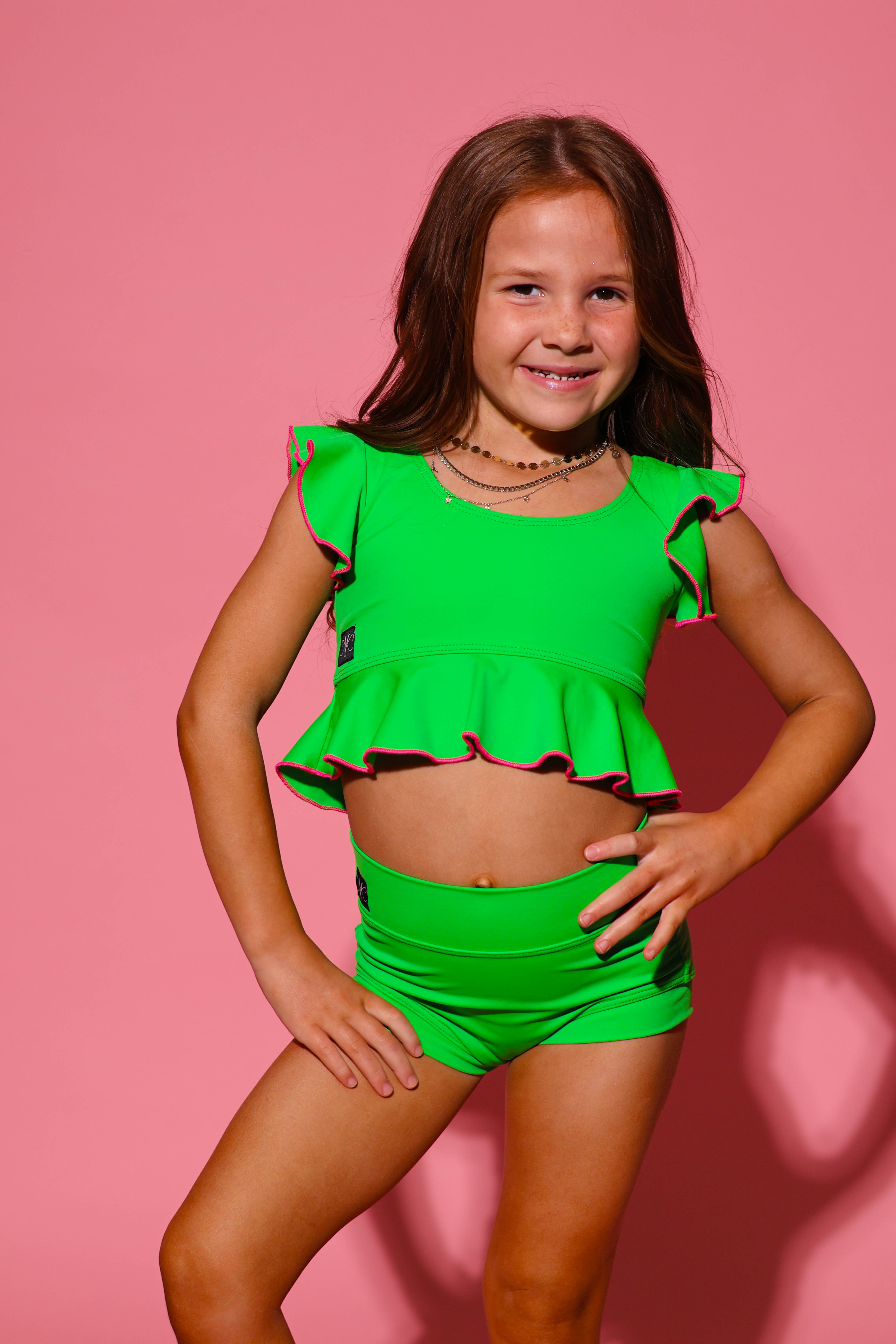 All Dolled Up VIP Brief - Kelley Green - Ready To Ship