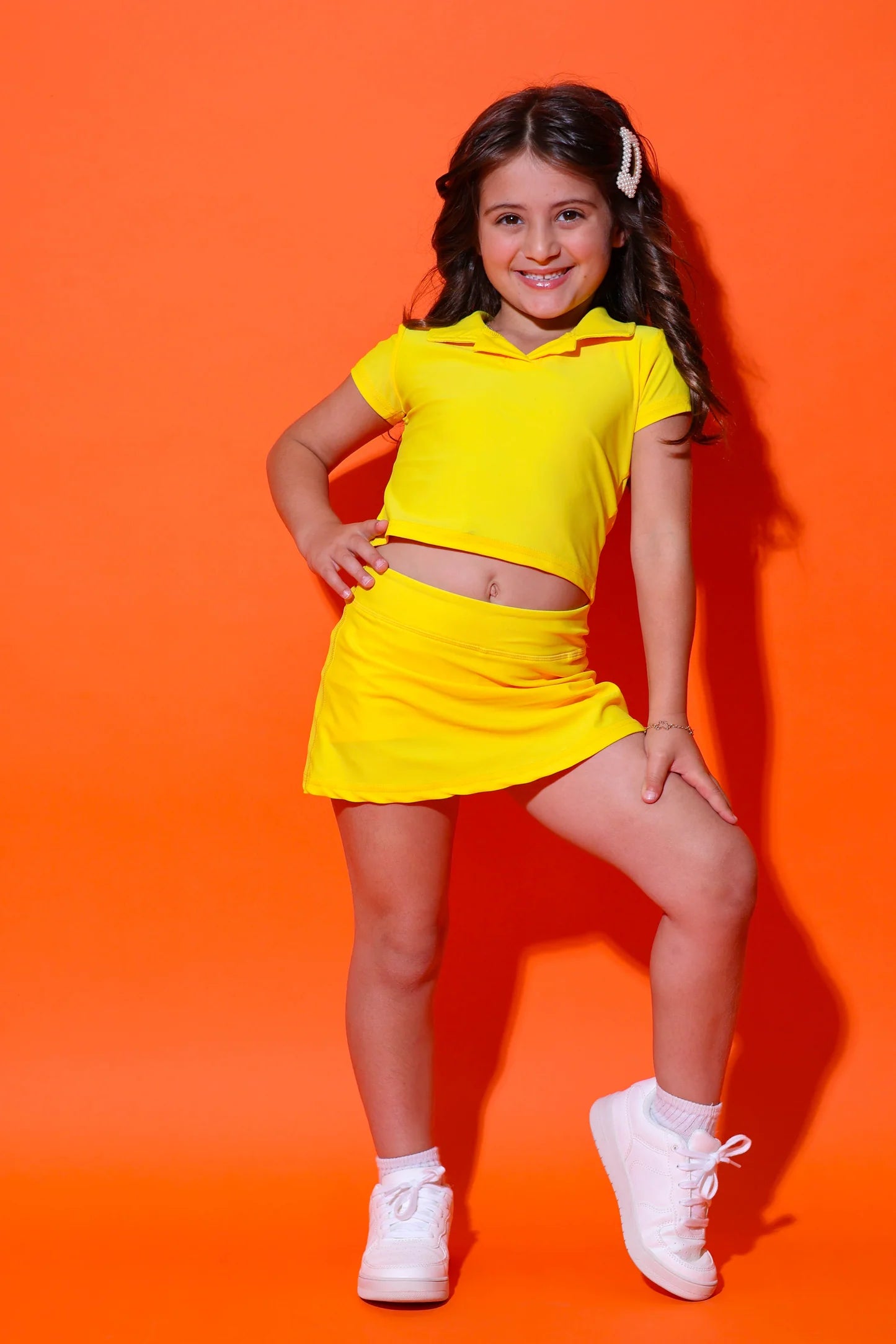 Sweet Pea Top - Sunshine Yellow - Sparkle Plum Exclusive - Ready to Ship