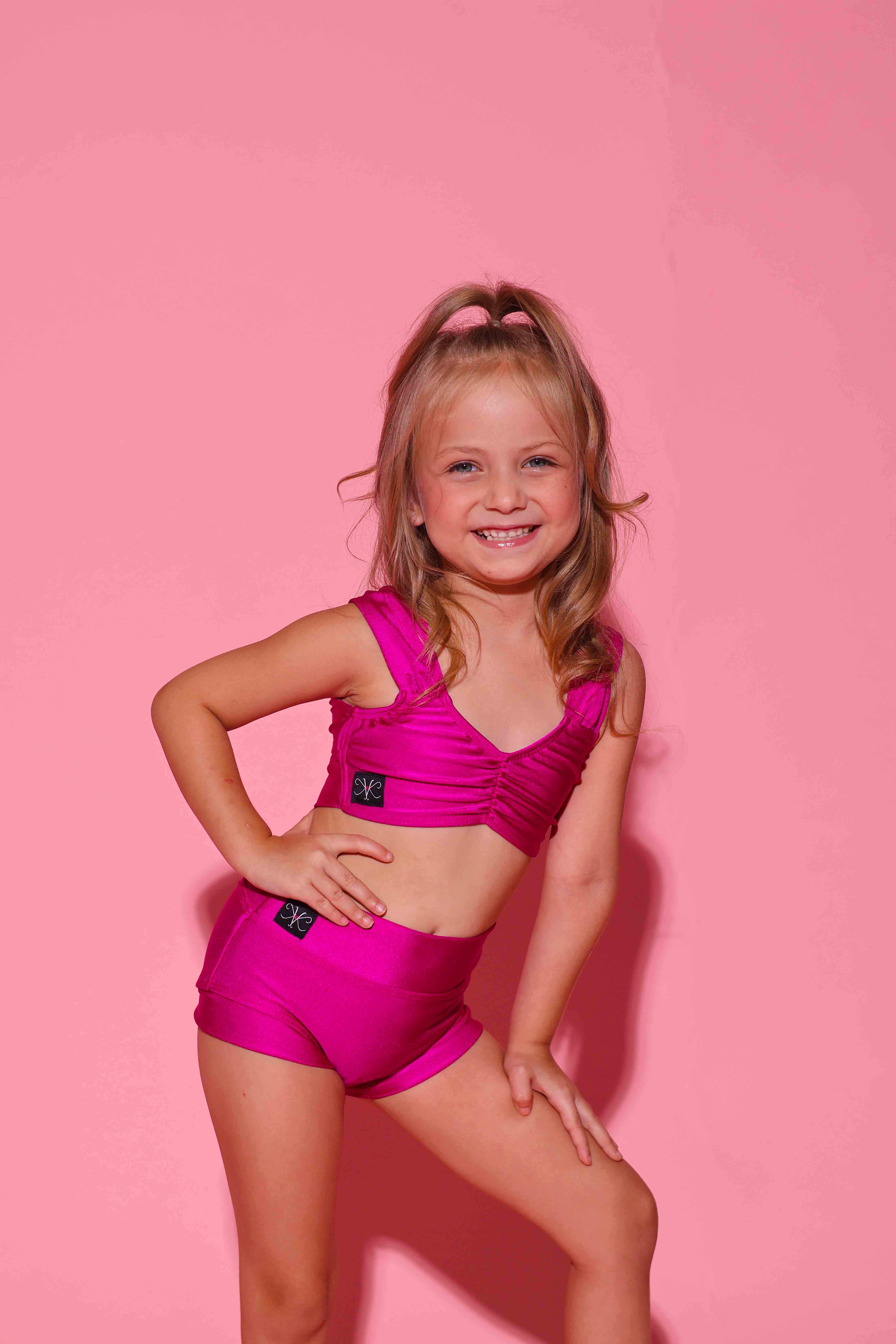 Count On Me Bra Top - Magenta - Ready To Ship