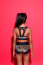 Lolita Brief - Cheetah Velvet/Black - Ready To Ship