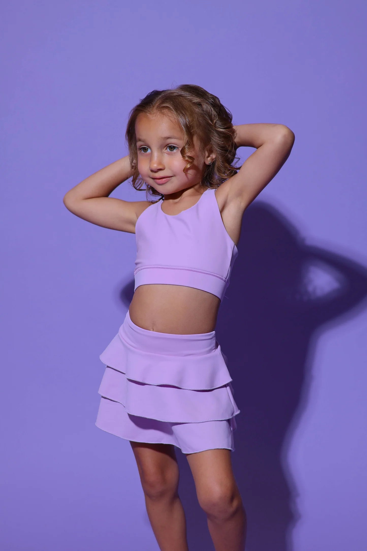 Sweetie Pie Bra Top - Lilac - Sparkle Plum Exclusive - Ready to Ship