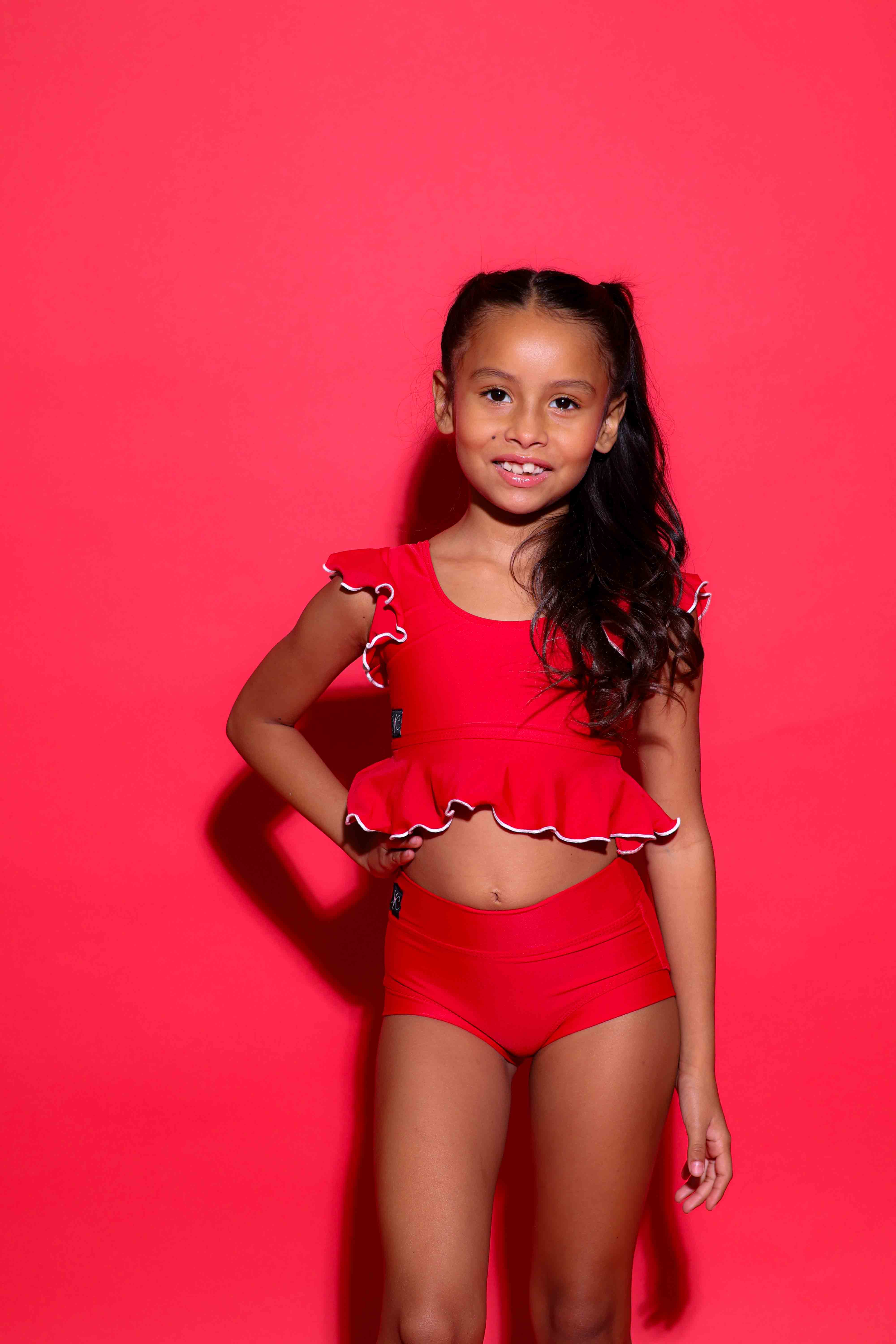 All Dolled Up VIP Brief - Red/White - Ready To Ship