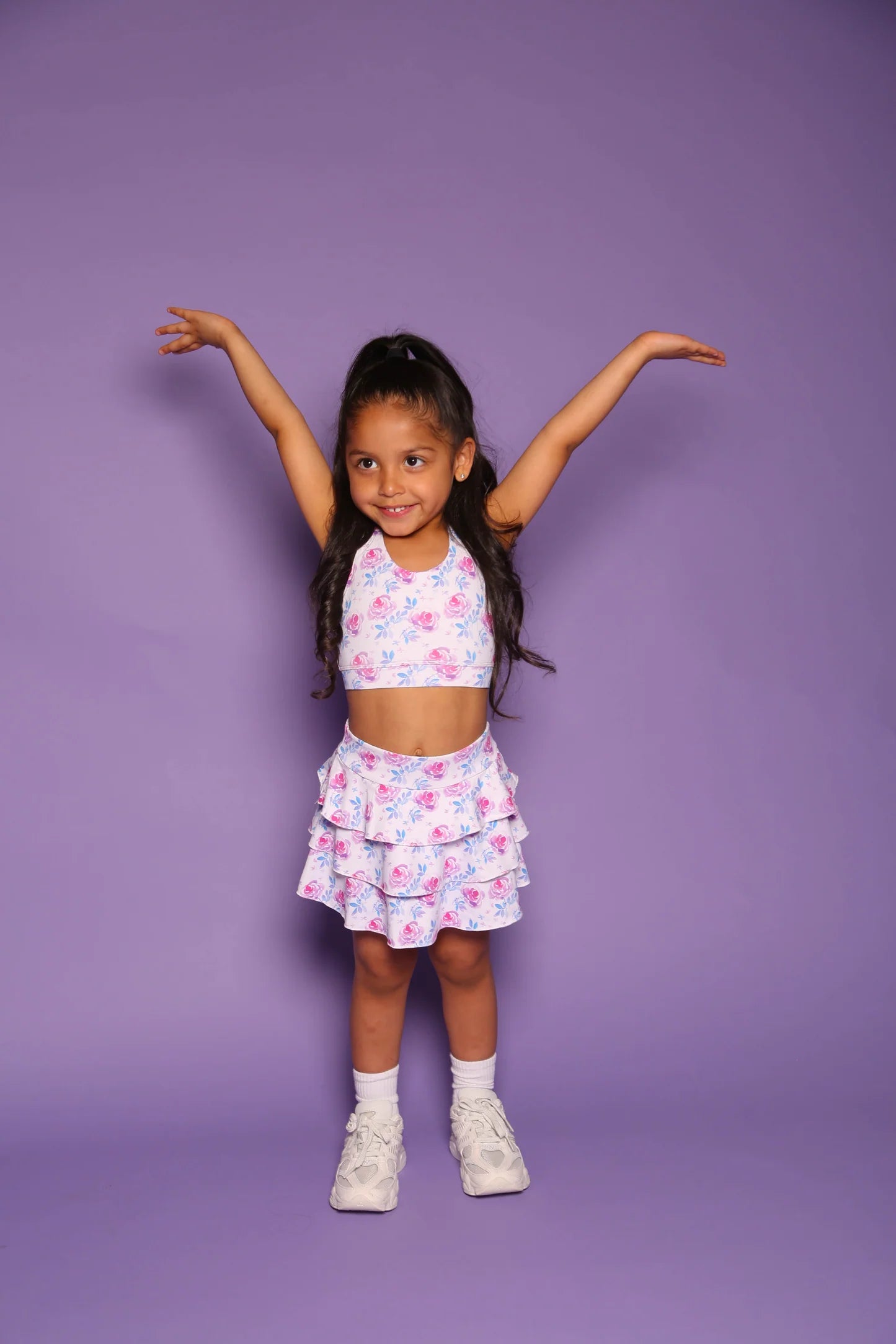 Sweetie Pie Bra Top - Rosie Posie - Sparkle Plum Exclusive - Ready to Ship