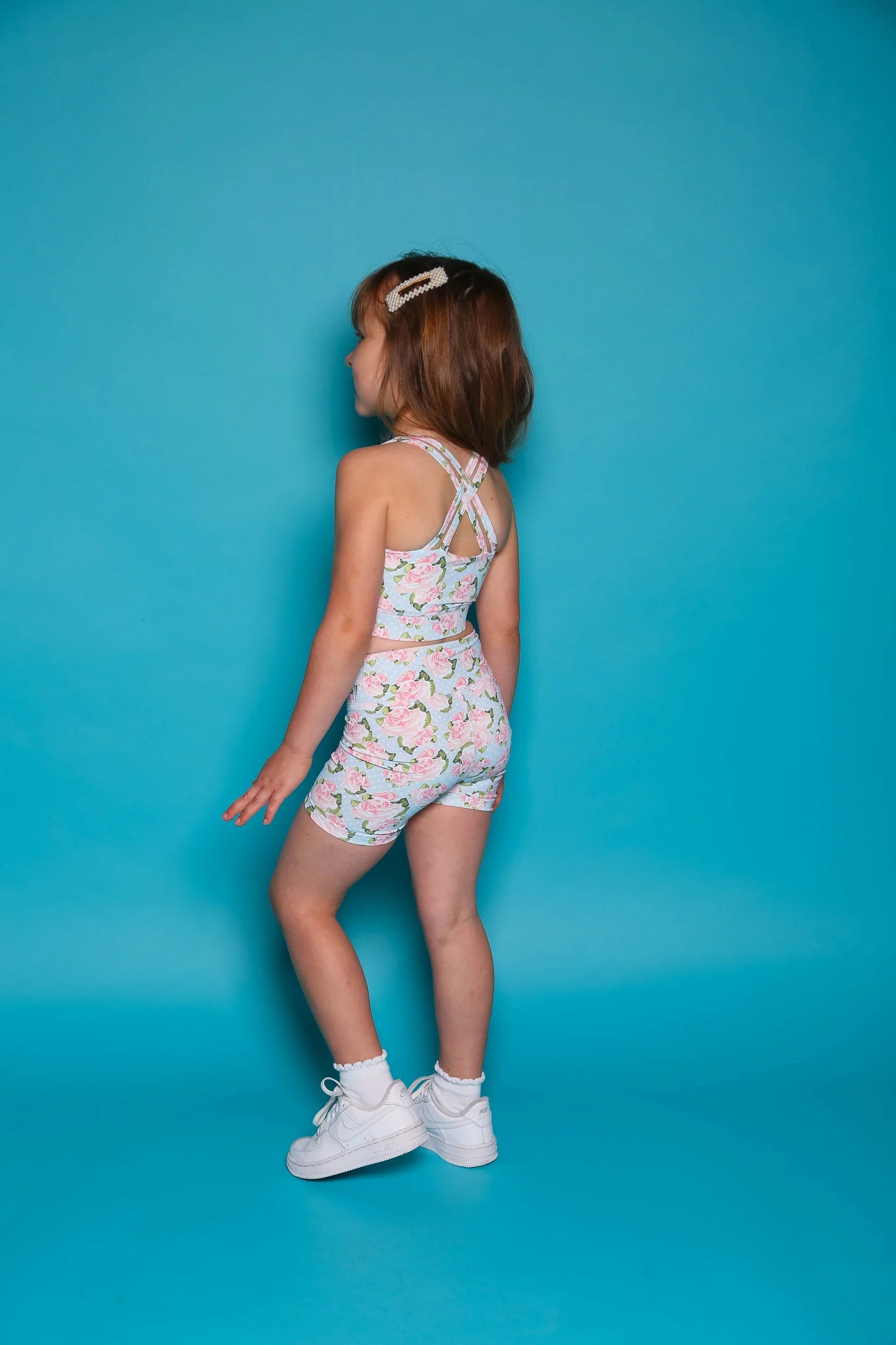 Darling Bra Top - Princess Floral - Sparkle Plum Exclusive - Ready to Ship