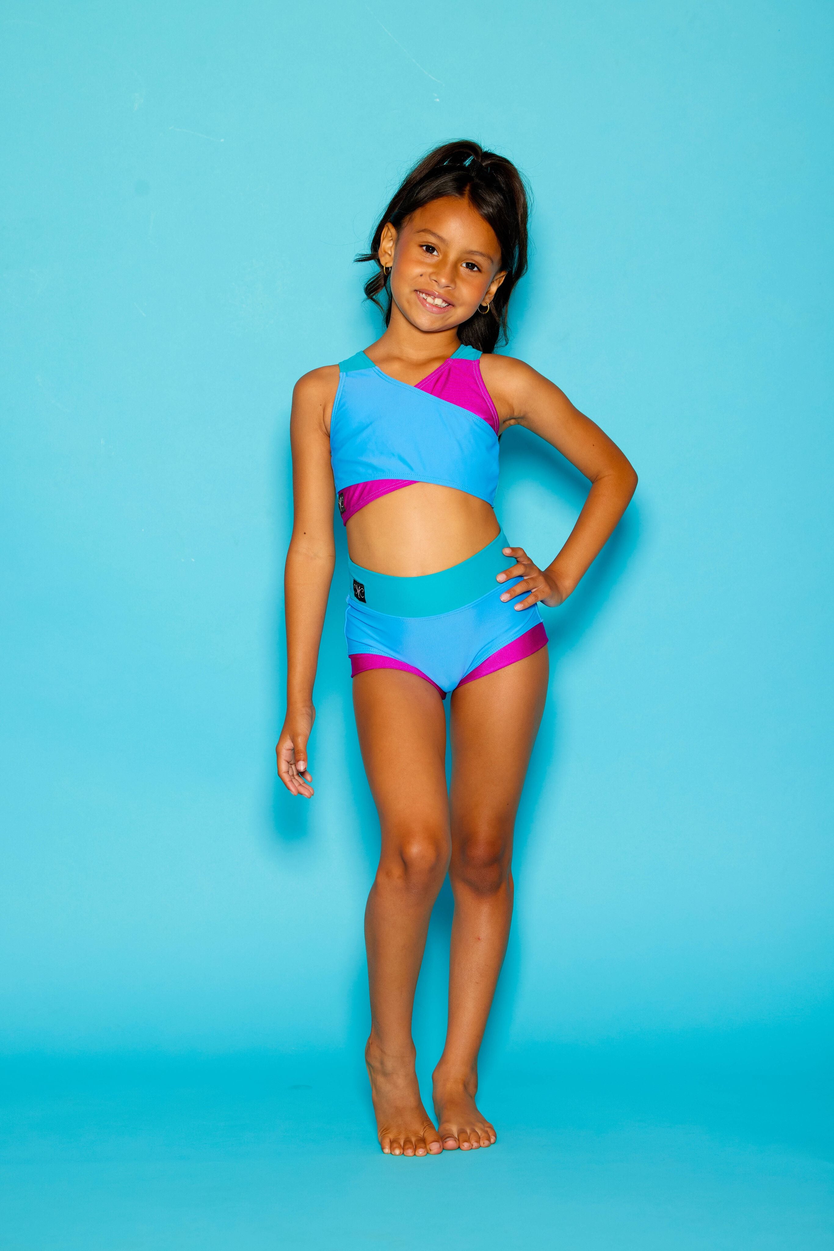 Cross My Heart VIP Brief - Ultramarine/Magenta/Jade - Ready To Ship