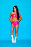 The Weekend Bra Top - Fuchsia - Ready To Ship