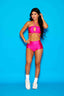 The Weekend Bra Top - Fuchsia - Ready To Ship