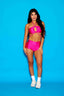 The Weekend Bra Top - Fuchsia - Ready To Ship
