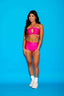 The Weekend Bra Top - Fuchsia - Ready To Ship