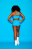 Can't Relate Bra Top - Turquoise - Ready To Ship