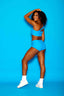 Can't Relate Bra Top - Turquoise - Ready To Ship