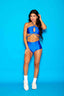 The Weekend Bra Top - Royal Blue - Ready To Ship