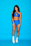 The Weekend Bra Top - Royal Blue - Ready To Ship