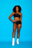 Can't Relate Bra Top - Black - Ready To Ship