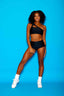 Can't Relate Bra Top - Black - Ready To Ship