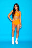 The Weekend Bra Top - Neon Orange - Ready To Ship