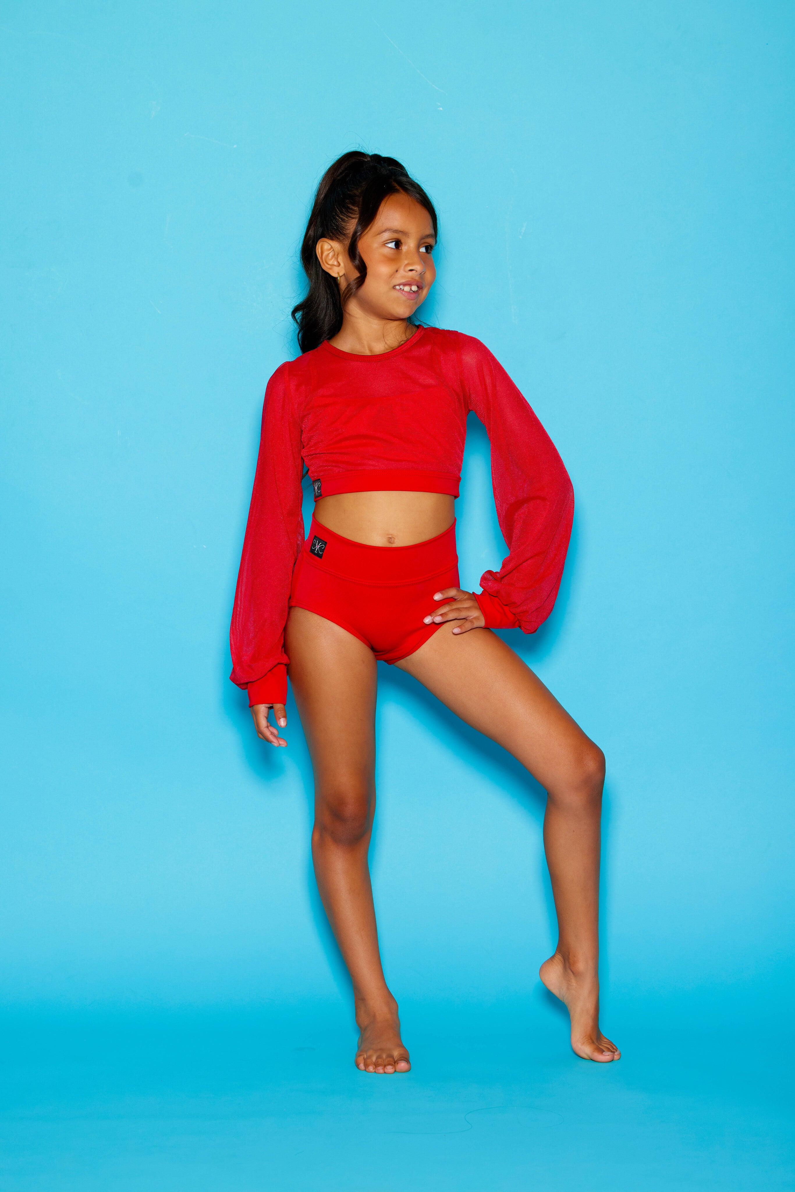 Hollaback Posh Brief - Red - Ready To Ship
