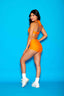 The Weekend Bra Top - Neon Orange - Ready To Ship