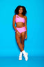 Can't Relate Bra Top - Neon Pink - Ready To Ship
