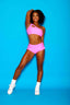 Can't Relate Ruffle Brief - Neon Pink - Ready To Ship