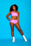 Can't Relate Bra Top - Neon Pink - Ready To Ship