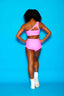Can't Relate Bra Top - Neon Pink - Ready To Ship