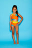 Cross My Heart VIP Brief - Orange Shine/Jade/Yellow - Ready To Ship