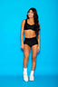 The Count On Me VIP Brief - Black Shiny - Ready To Ship - Final Sale