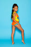 Cross My Heart VIP Brief - Orange Shine/Jade/Yellow - Ready To Ship