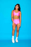The Count On Me VIP Brief - Tropical Pink - Ready To Ship - Final Sale