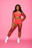 Never Better Celebrity Short - Neon Coral - Ready To Ship