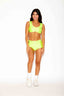 The Count On Me VIP Brief - Neon Yellow Shiny - Ready To Ship - Final Sale