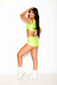 The Count On Me VIP Brief - Neon Yellow Shiny - Ready To Ship - Final Sale