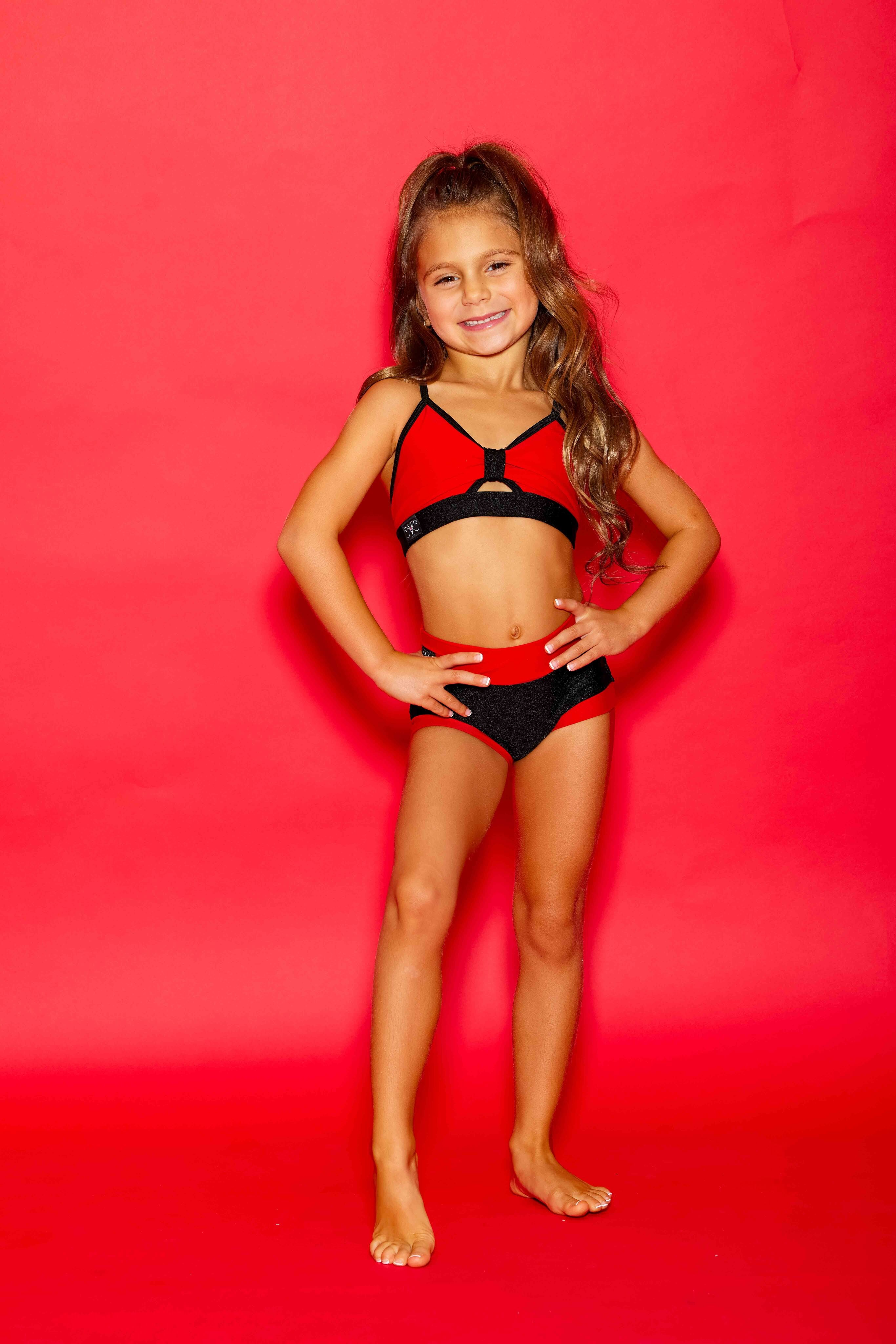 Glow Up! VIP Brief - Shiny Red/Black Shiny - Ready To Ship