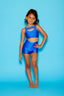 Win Win Chic Short - Royal Blue Shiny - Ready To Ship