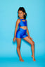 Win Win Chic Short - Royal Blue Shiny - Ready To Ship