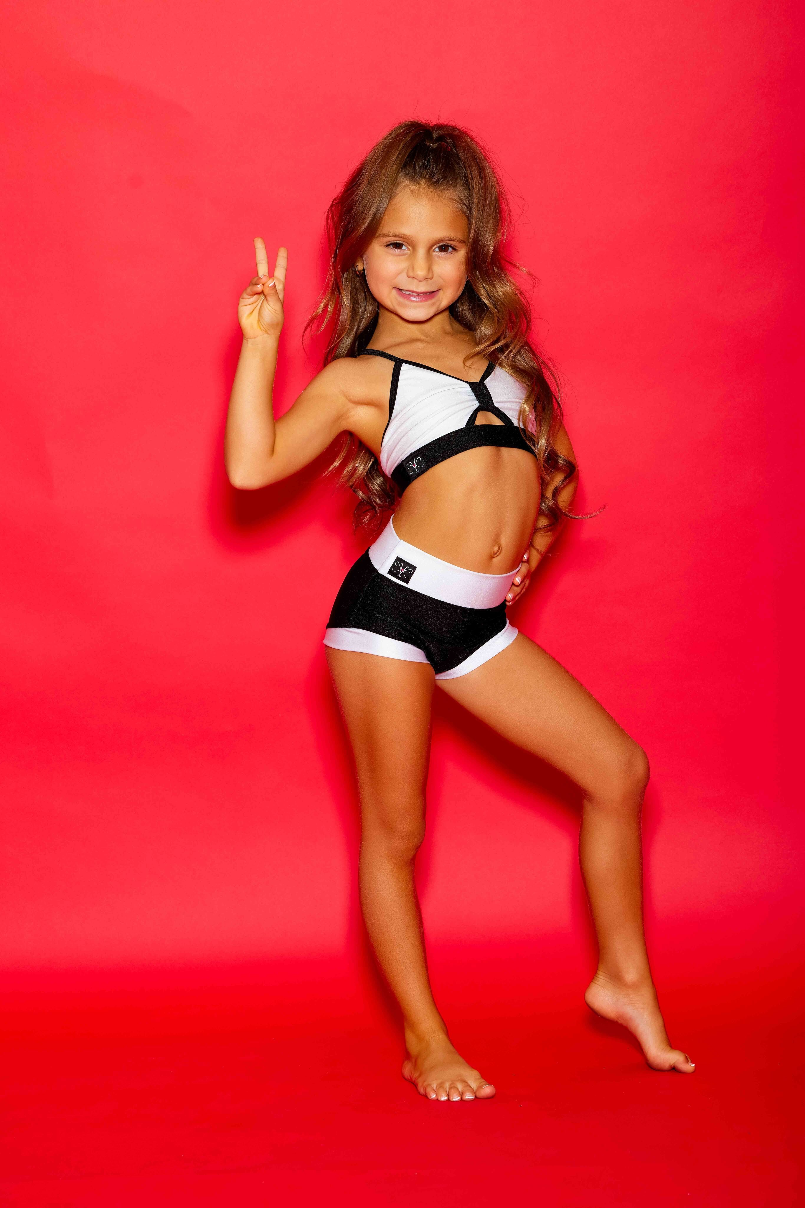 Glow Up! VIP Brief - White Shiny/Black Shiny - Ready To Ship