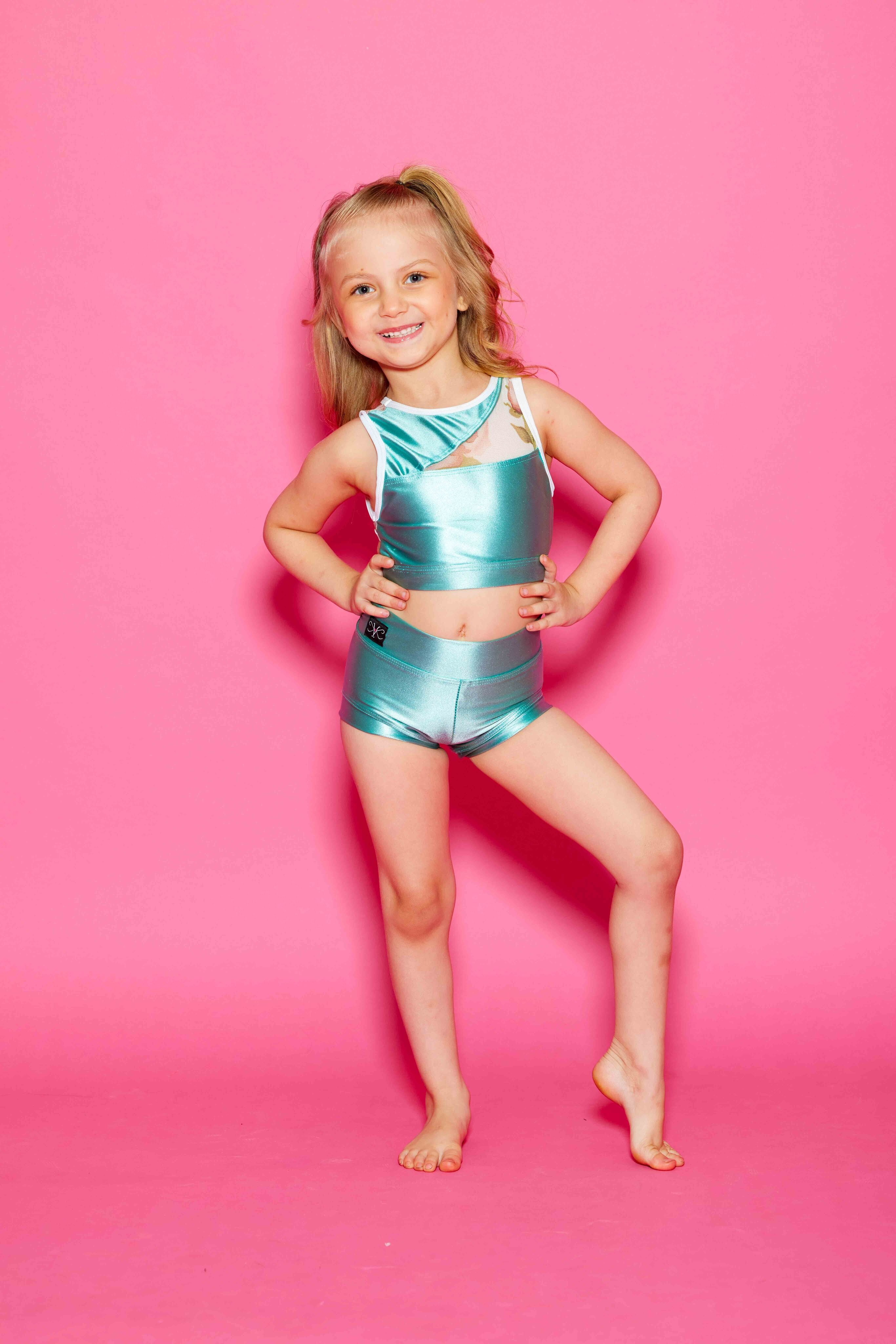 Never Better Celebrity Short - Sage Shine - Ready To Ship