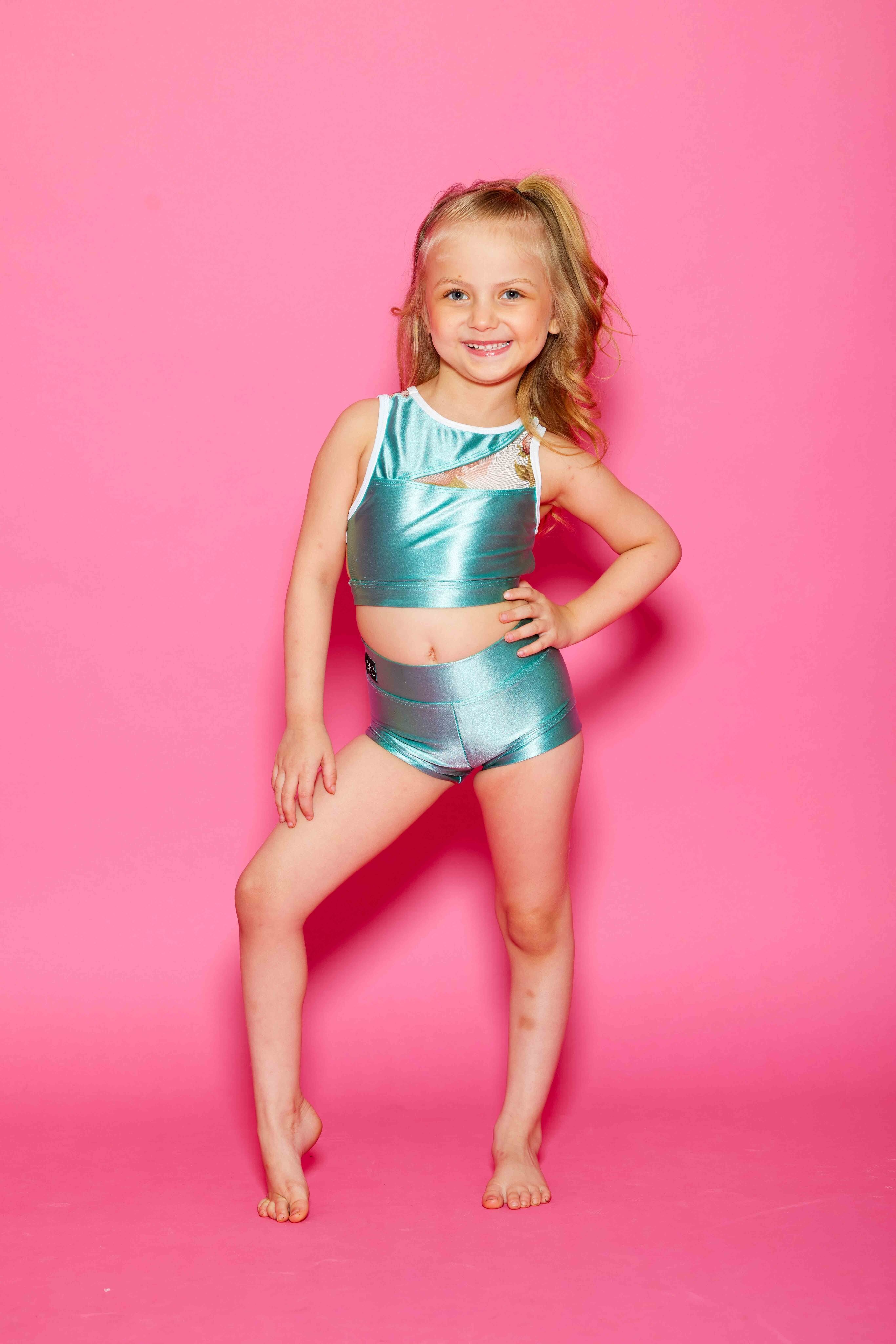 Never Better Celebrity Short - Sage Shine - Ready To Ship