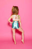 Never Better Celebrity Short - Sage Shine - Ready To Ship