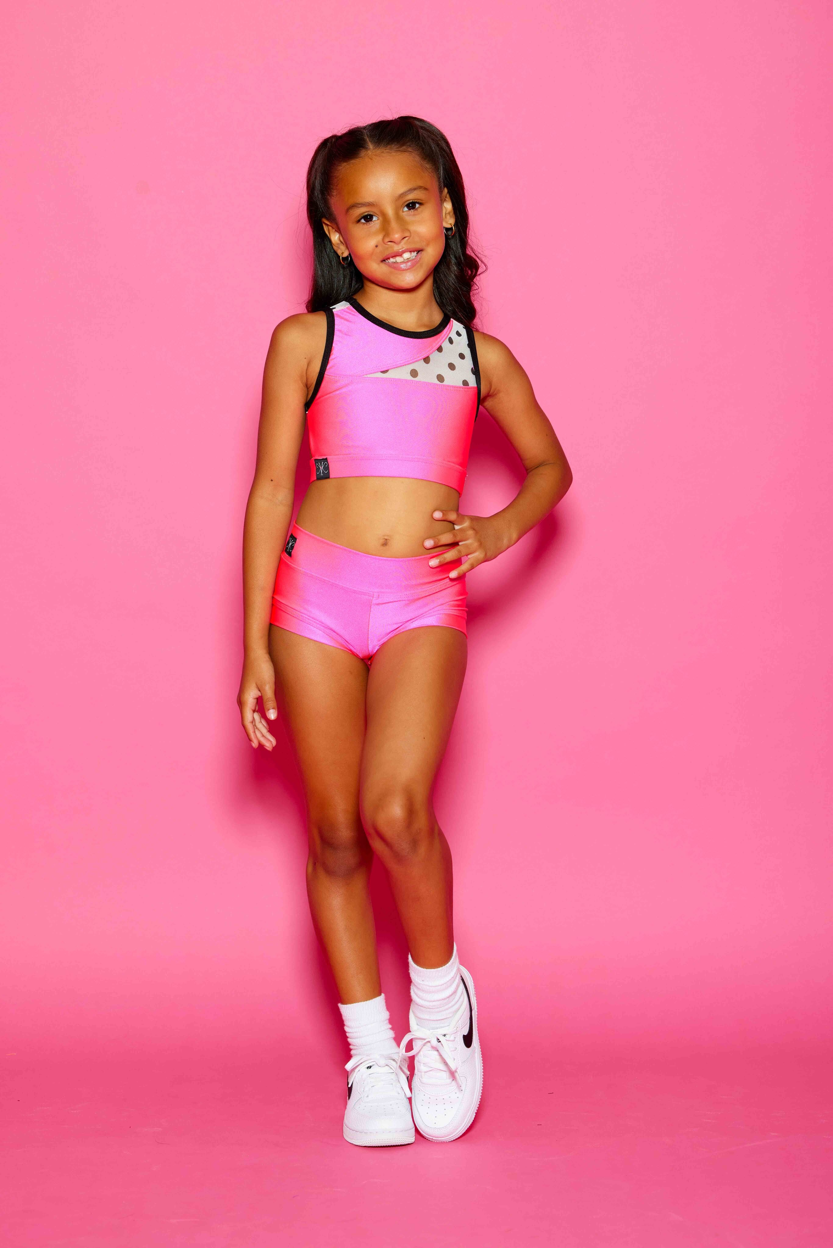 Never Better Celebrity Short - Tropic Pink- Ready To Ship