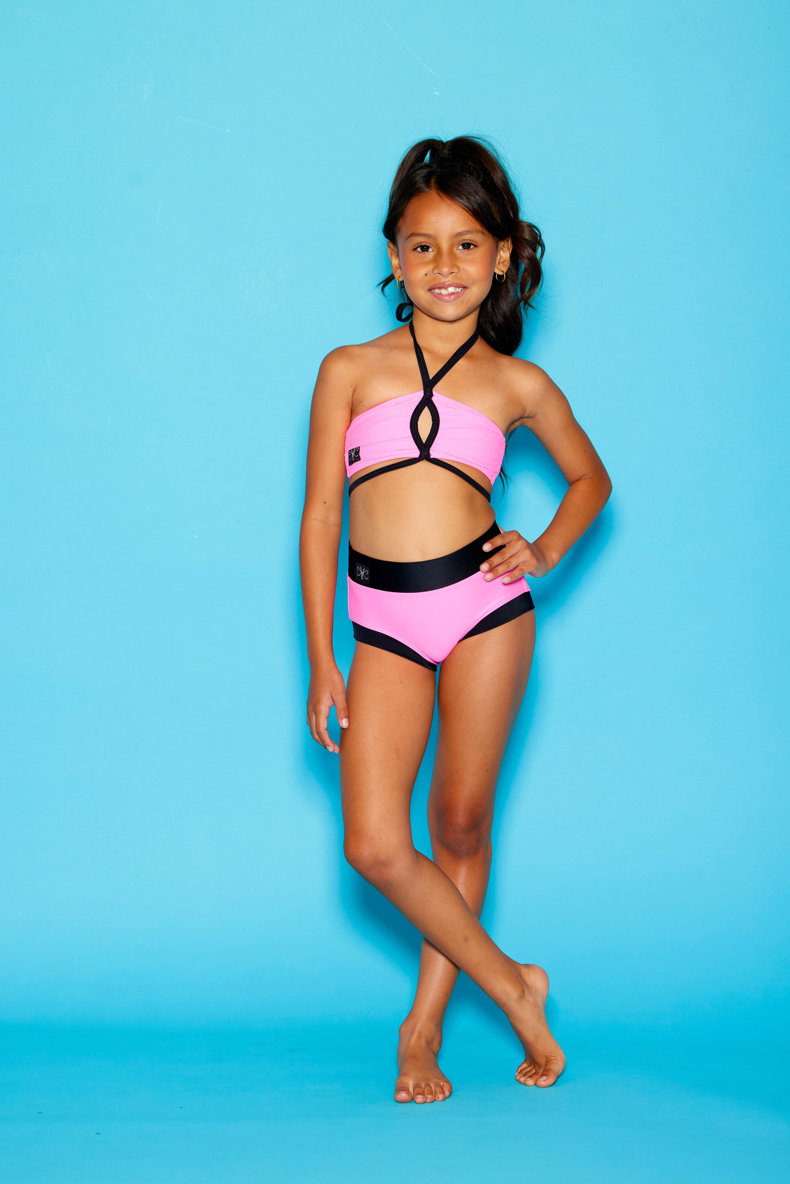 Weekend Brief - Neon Pink/Black - Ready To Ship - Final Sale