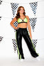 Gotta Dash Jogger - Black Shine/Chartreuse Shiny - Ready to Ship