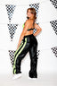Gotta Dash Jogger - Black Shine/Chartreuse Shiny - Ready to Ship