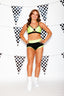Glow Up! VIP Brief - Chartreuse Shiny/Black Shiny - Ready to Ship